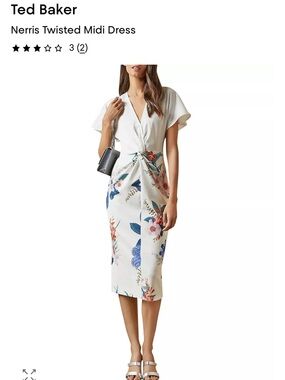 Ted Baker Nerris Twisted Midi Dress